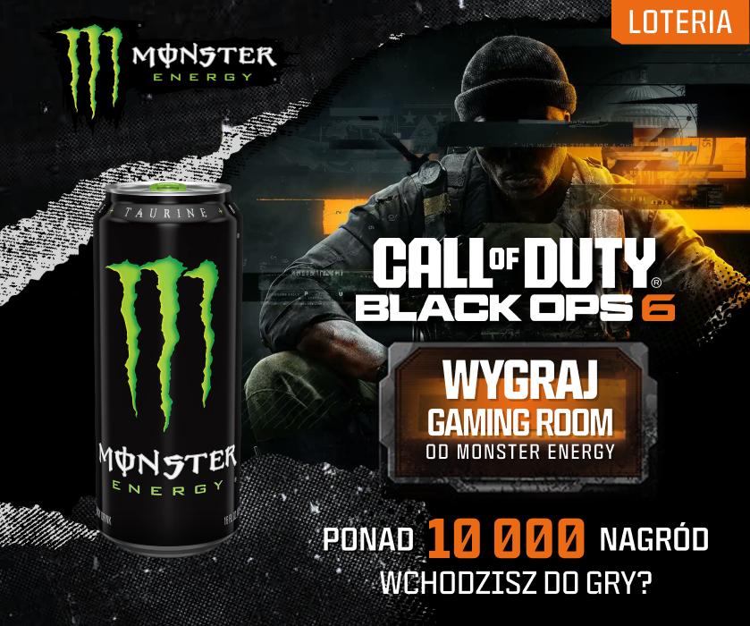 Wygraj pokój gamingowy od Monster Energy