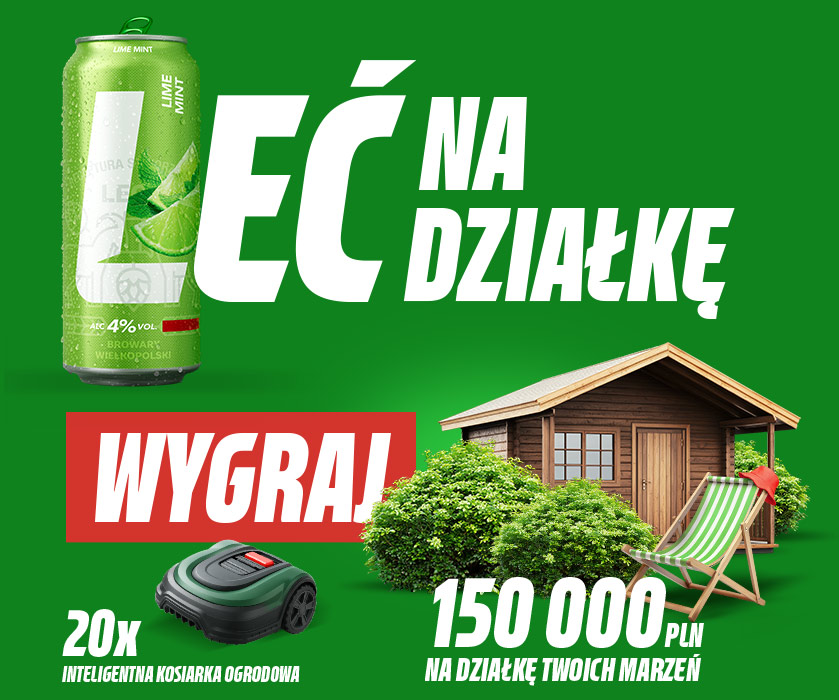 WYGRAJ DZIAŁKĘ - LECH W BIEDRONCE