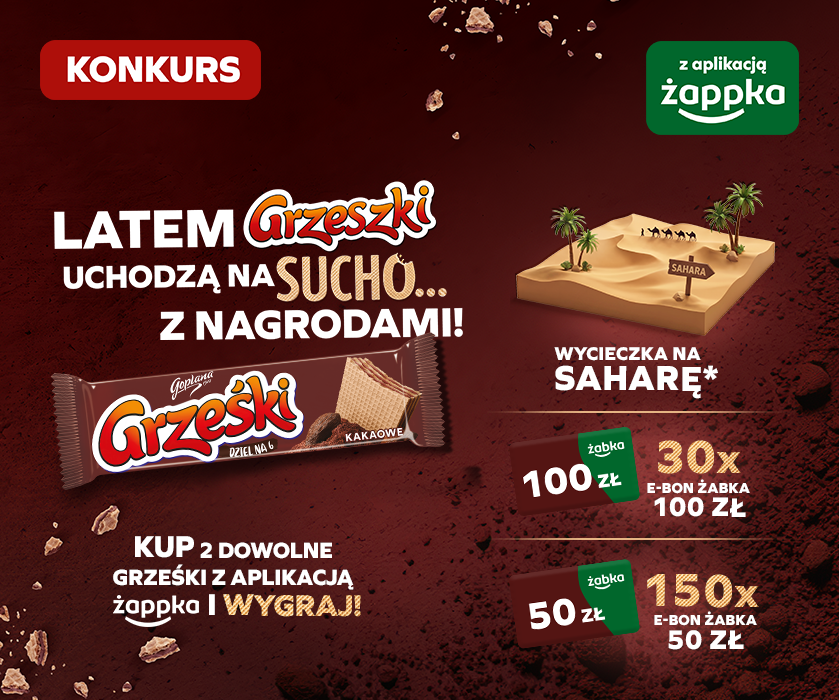 LATEM GRZESZKI UCHODZĄ NA SUCHO... Z NAGRODAMI
